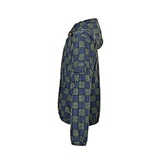 25Fw Checkerboard Monogram Reversible Jacket