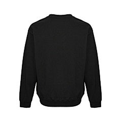 25fw letter embossed print round neck sweatshirt