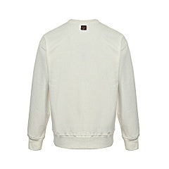 25fw letter embroidered crew neck sweatshirt