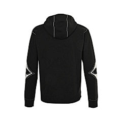 25fw intarsia logo knit zip-up jacket