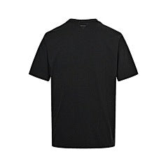 25ss flocked logo laser printed short-sleeved shirt