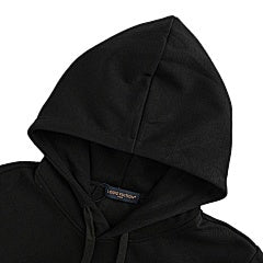 25Fw zippered faux pocket hooded sweatshirt