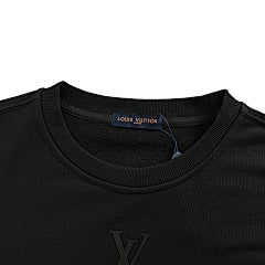 25fw letter logo round neck sweatshirt