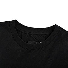 25ss mesh embroidered logo short-sleeved shirt