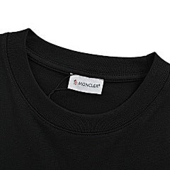 25ss overlapping logo print short-sleeved shirt
