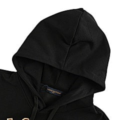 25Fw towel letter logo hooded sweatshirt