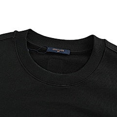 25fw embroidered round neck sweatshirt
