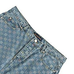 25fw checkerboard jeans