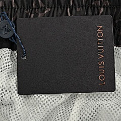 25fw all-over monogram woven trousers