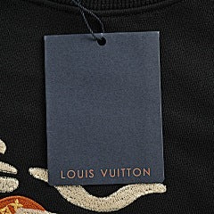 25fw embroidered round neck sweatshirt