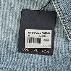 25Fw embroidered pocket denim jacket