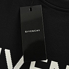 25fw letter embossed print round neck sweatshirt