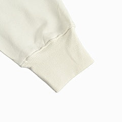25fw letter embroidered crew neck sweatshirt