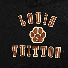 25Fw towel letter logo hooded sweatshirt