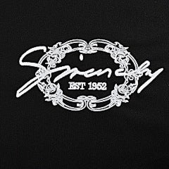 25ss embroidered letter logo short sleeve
