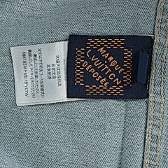 25fw checkerboard denim jacket