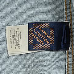 25Fw embroidered pocket denim jacket