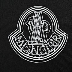 25ss overlapping logo print short-sleeved shirt