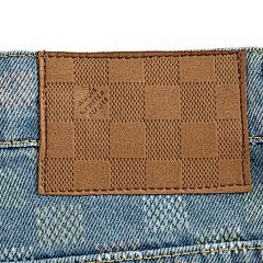 25fw checkerboard jeans