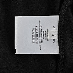 25ss fluorescent green letter embroidered T-shirt