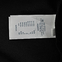 25fw flocked logo crewneck sweatshirt