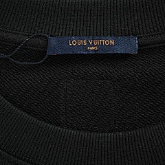 25fw embroidered round neck sweatshirt