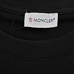 25ss flocked logo laser printed short-sleeved shirt