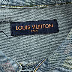 25fw checkerboard denim jacket