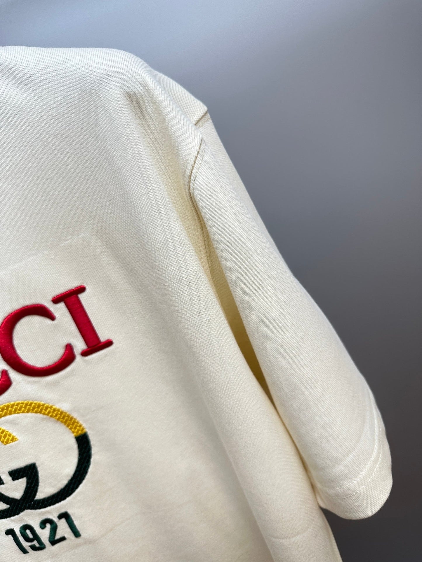 25ss embroidered letter logo short sleeves