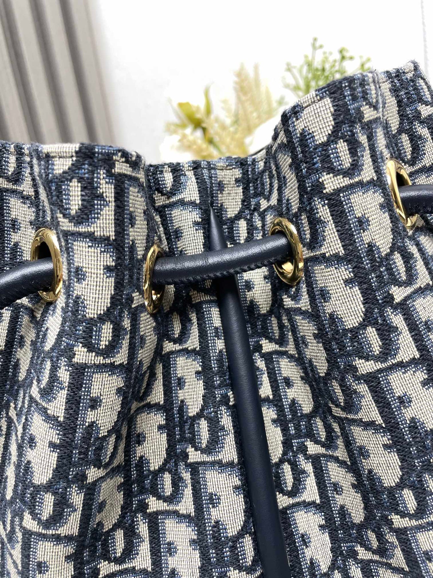 Medium / Large Nolita Bag Blue  Oblique Jacquard