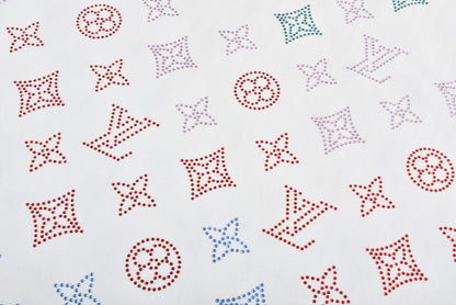 25ss new rhinestone polo
