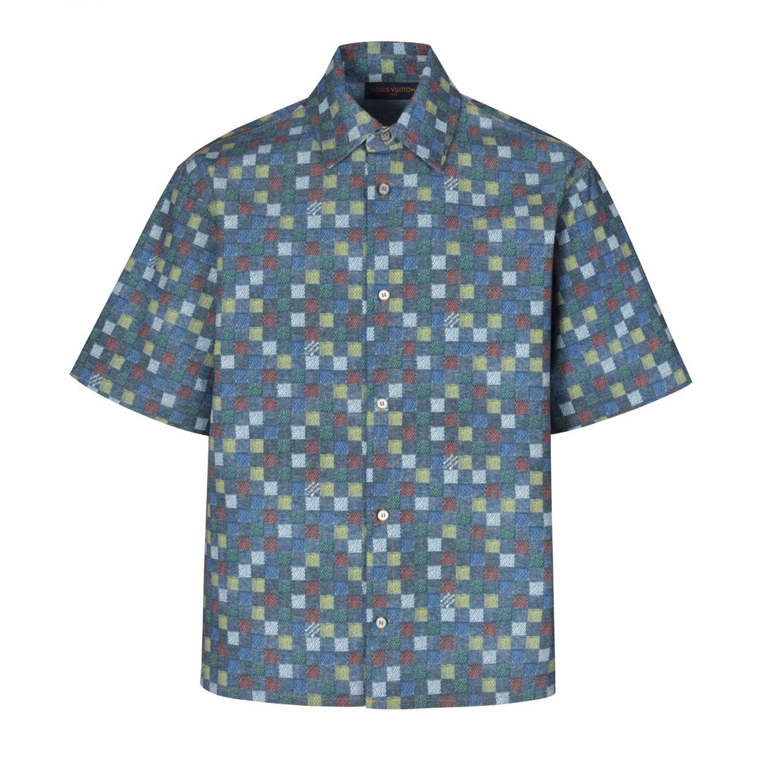 25ss new denim buttons shirt