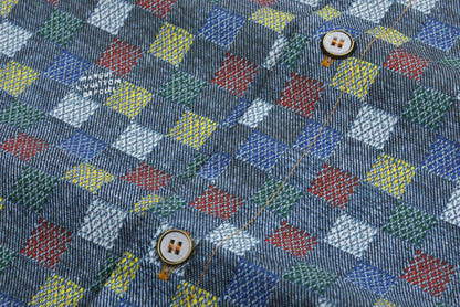 25ss new denim buttons shirt