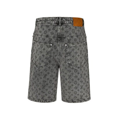 2025SS jacquard denim short