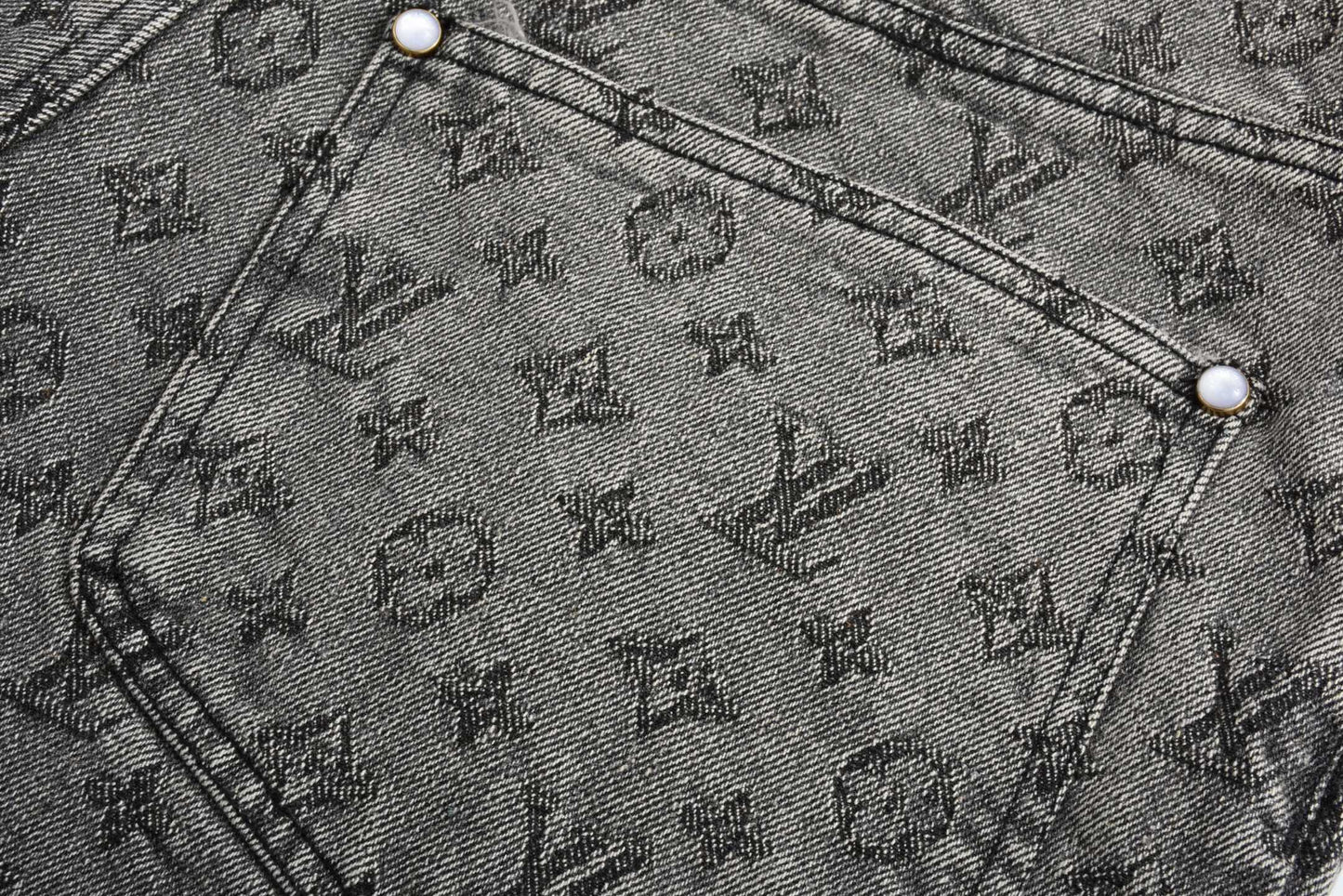 2025SS jacquard denim short