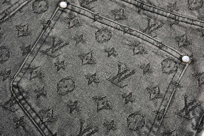 2025SS jacquard denim short