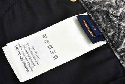 2025SS jacquard denim short