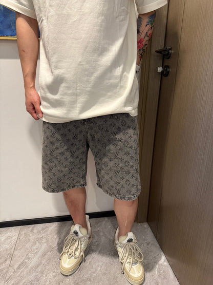 2025SS jacquard denim short