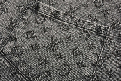 25ss  jacquard denim shirt