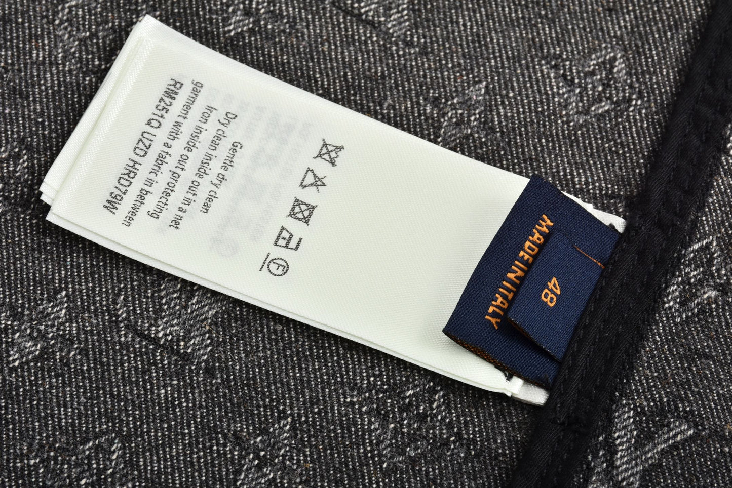 25ss  jacquard denim shirt