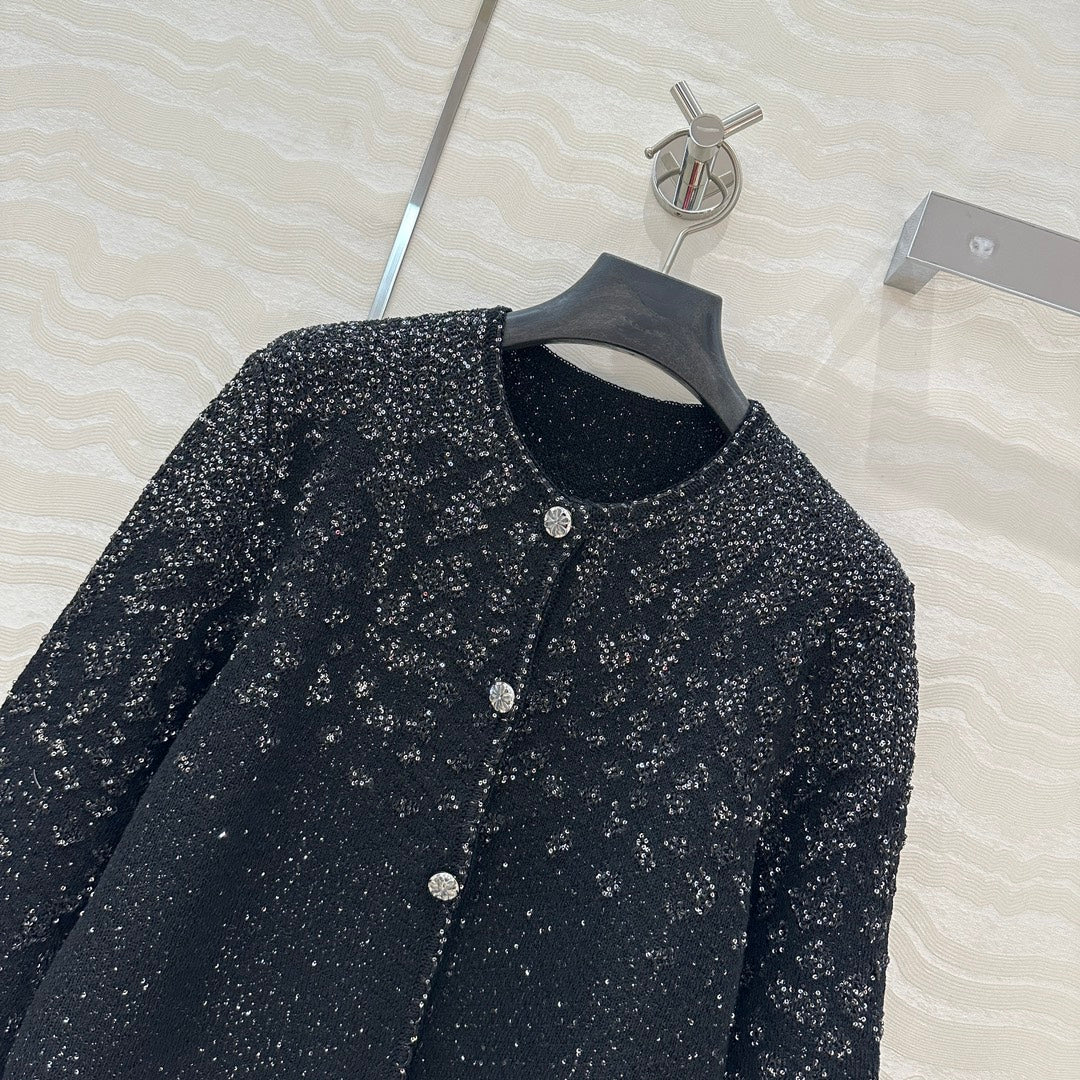 ch 25ss rhinestone jacket