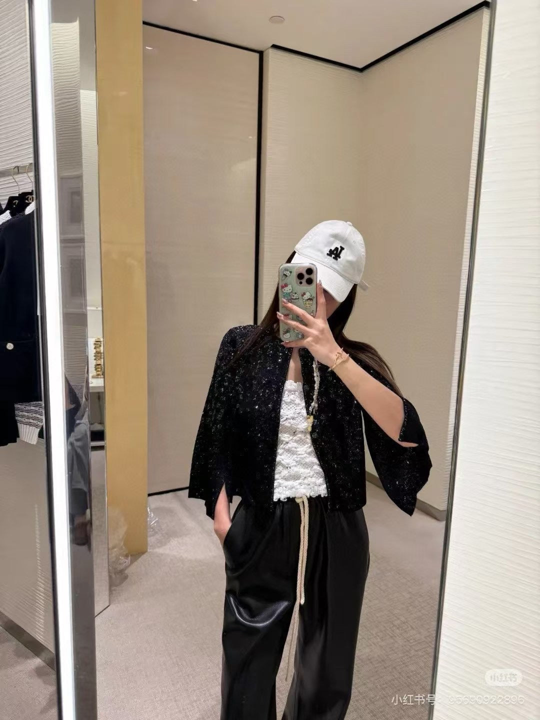 ch 25ss rhinestone jacket