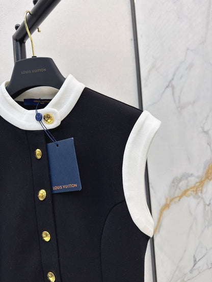 L 25ss sleeveless shirt dress