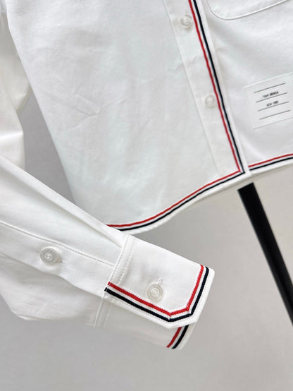 25ss webbing buttons shirt
