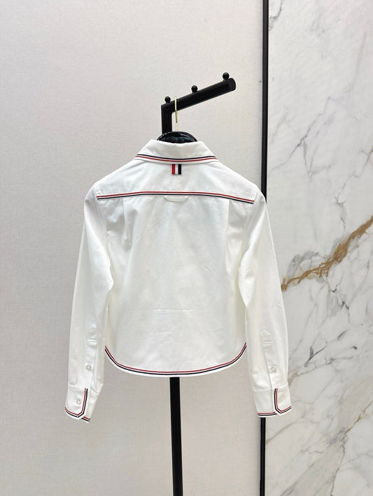 25ss webbing buttons shirt