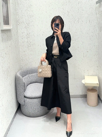 D 25ss belt skirt