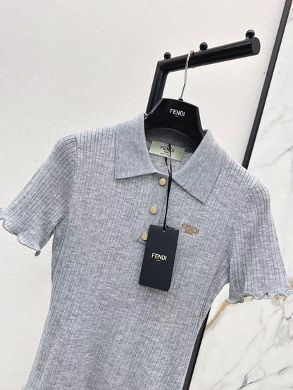 25ss knitted polo shirt