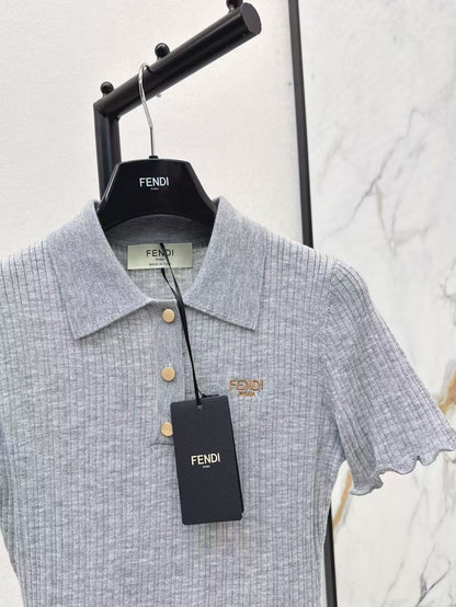 25ss knitted polo shirt