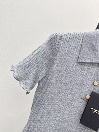 25ss knitted polo shirt