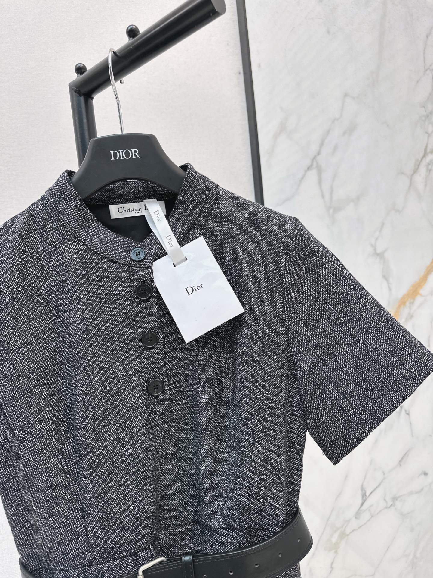 D 25ss tassel shirt dress